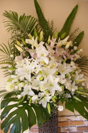 【65】　スタンド花　1段