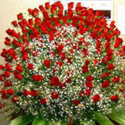 【85】　バラ２００本アレンジメント