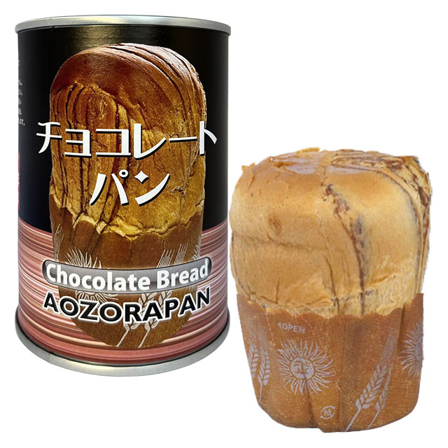 7年保存缶詰パン　チョコ　