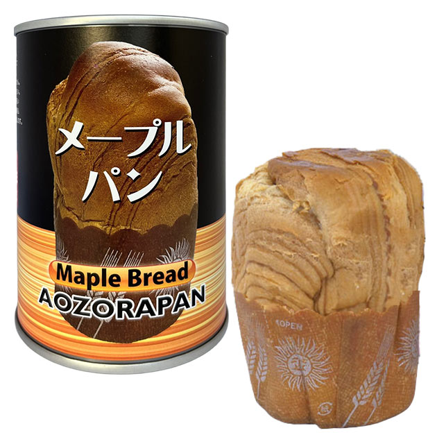 7年保存缶詰パン　メープル　