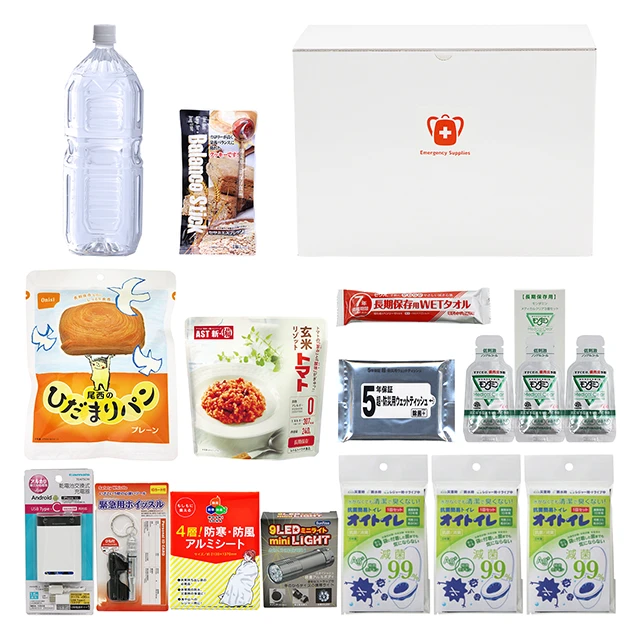 ケーブルテレビ富山 大安心.com コラボ商品　防災セットライト