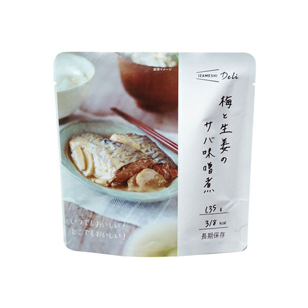 IZAMESHI　梅と生姜のサバ味噌煮