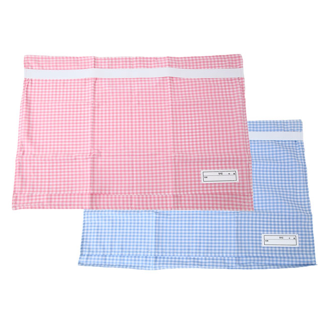 クツワ　防災ずきんカバー　チェック柄