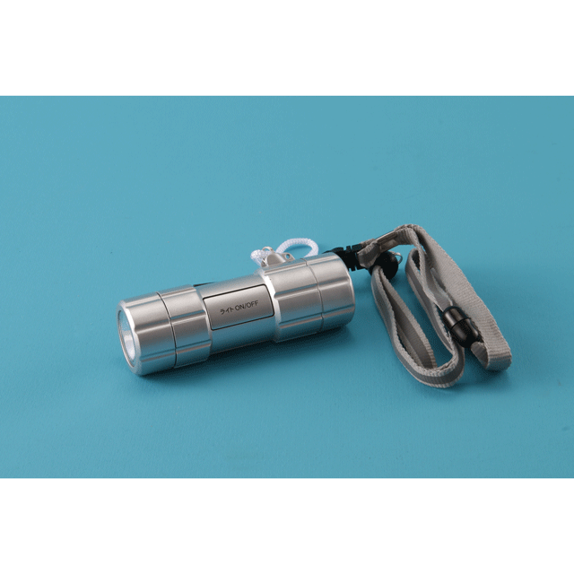 防犯ブザー付防滴ライト