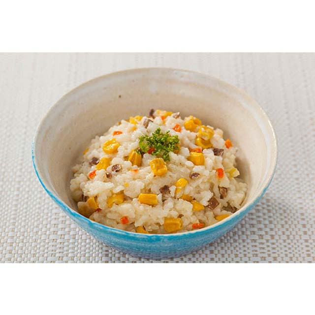 The next dekade 7年レトルト食品　コーンピラフ