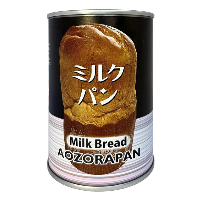 7年保存缶詰パン　ミルク　缶