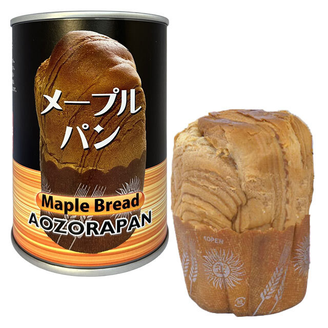 7年保存缶詰パン　メープル　