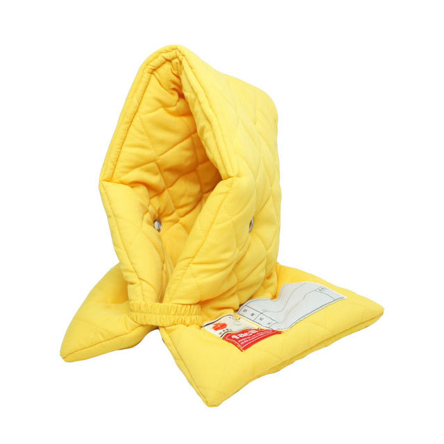 ファシル　小学生用プレミアム防災ずきん　イエロー