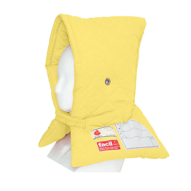 ファシル　小学生用プレミアム防災ずきん　イエロー