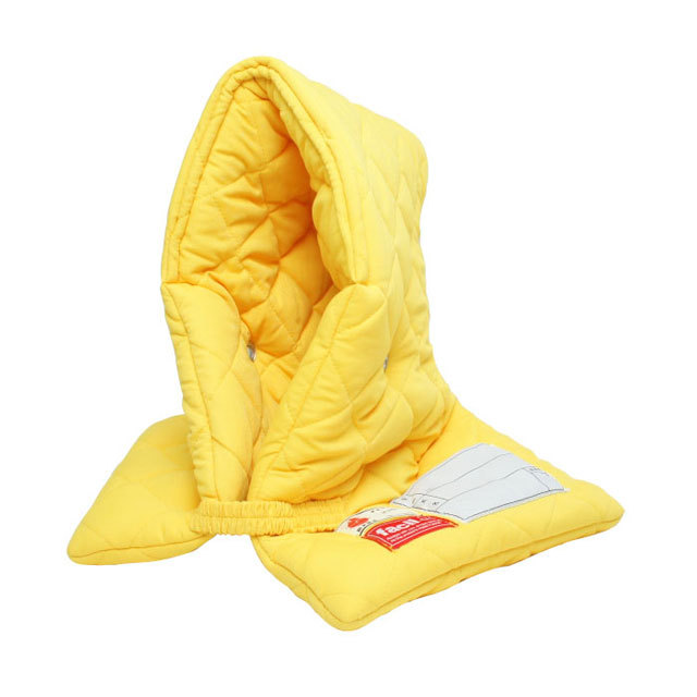 facil 中高生用プレミアム防災ずきん　イエロー