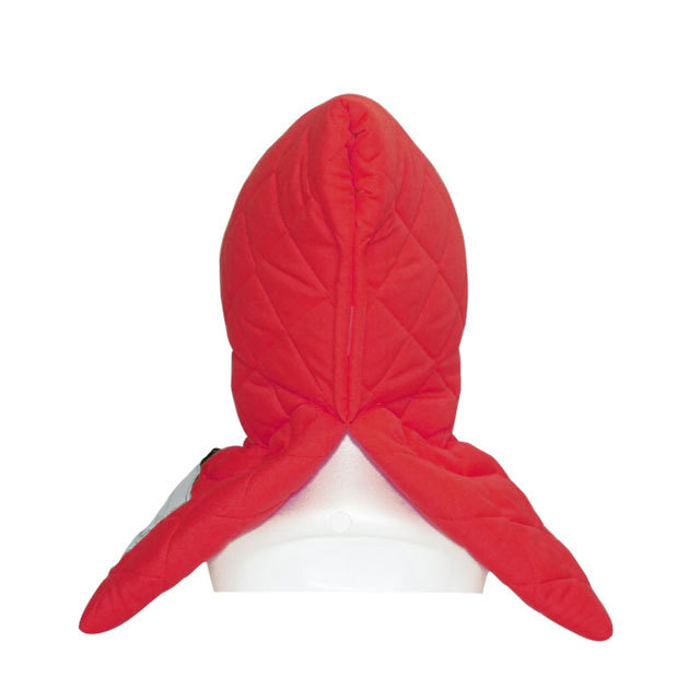 facil 中高生用プレミアム防災ずきん　レッド