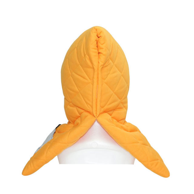 facil 中高生用プレミアム防災ずきん　オレンジ