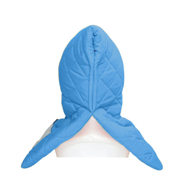 facil 中高生用プレミアム防災ずきん　ブルー