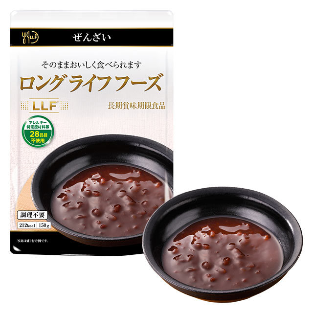 ロングライフフーズ　ぜんざい