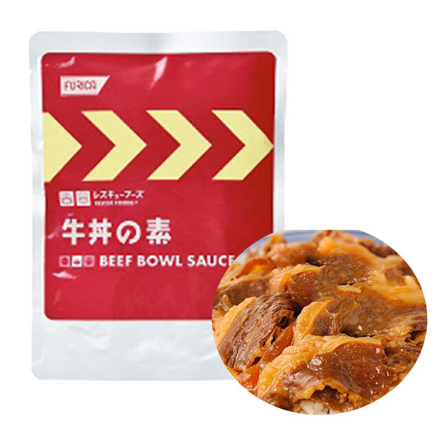 レスキューフーズ　牛丼の素