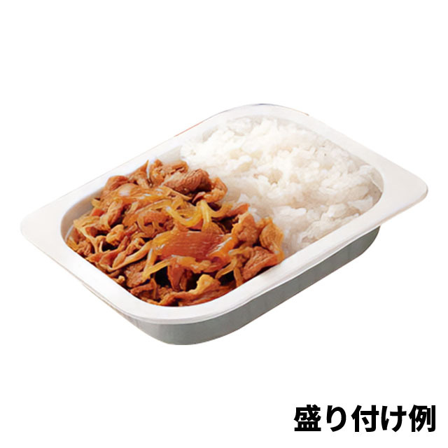 レスキューフーズ 一食ボックス 牛丼 12箱入】3年保存 発熱材付き 食器