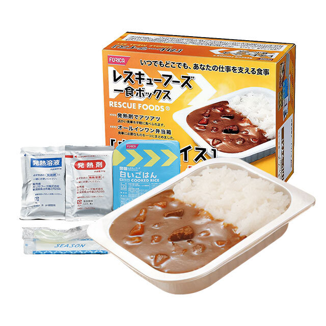 レスキューフーズ　1食ボックス　カレーライス