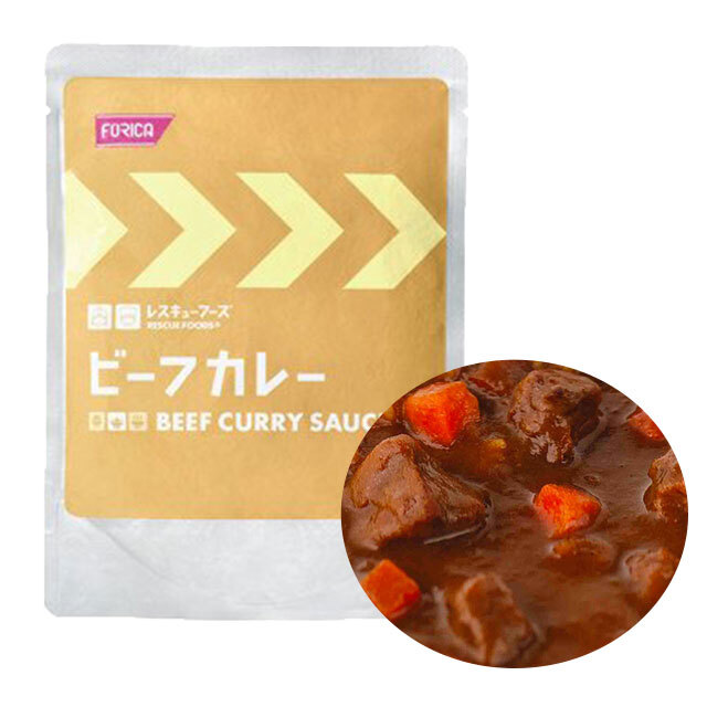 レスキューフーズ　ビーフカレー