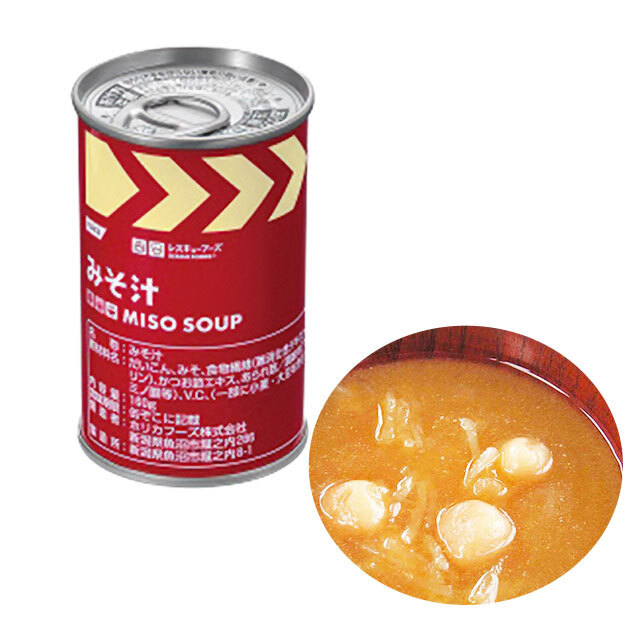 レスキューフーズ　みそ汁