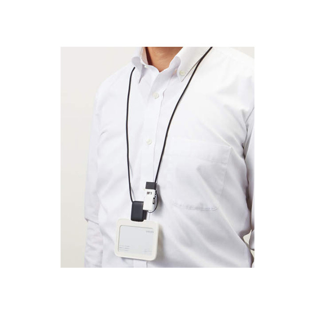 コクヨ 防災用救助笛 ツインウェーブ DRK-WS1NW（白）】人の耳に聞こえ