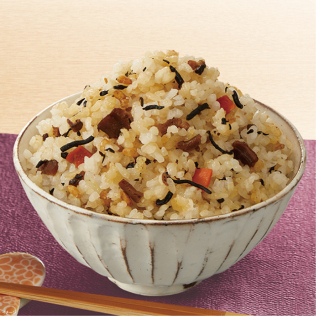 安心米　ひじきご飯(玄米入り)