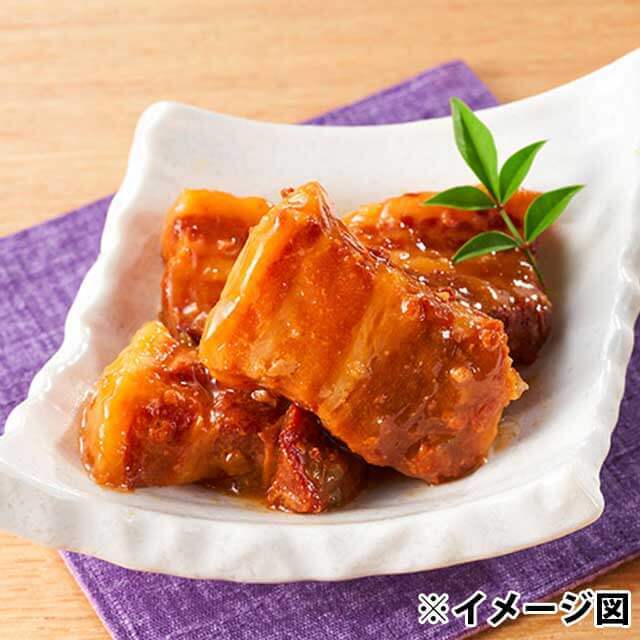 豚バラ味噌煮　イメージ図