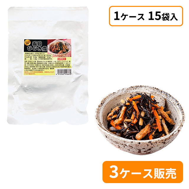 おふくろの味　五目ひじき煮