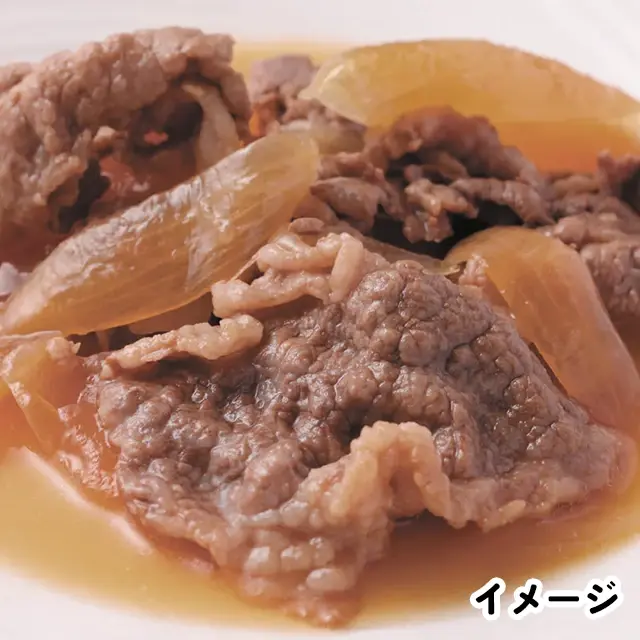 美味しい防災食　牛丼の具