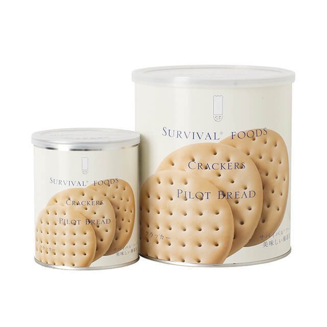 サバイバルフーズ クラッカー 缶 大小