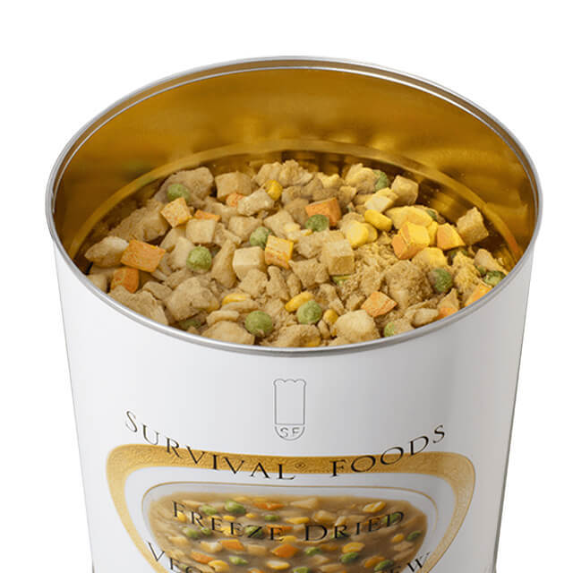 サバイバルフーズ 野菜シチュー 中身