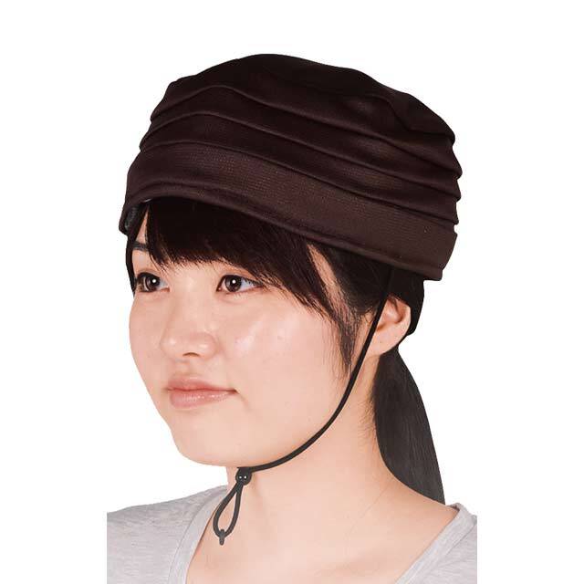 おでかけヘッドガード　KM-1000E　使用イメージ