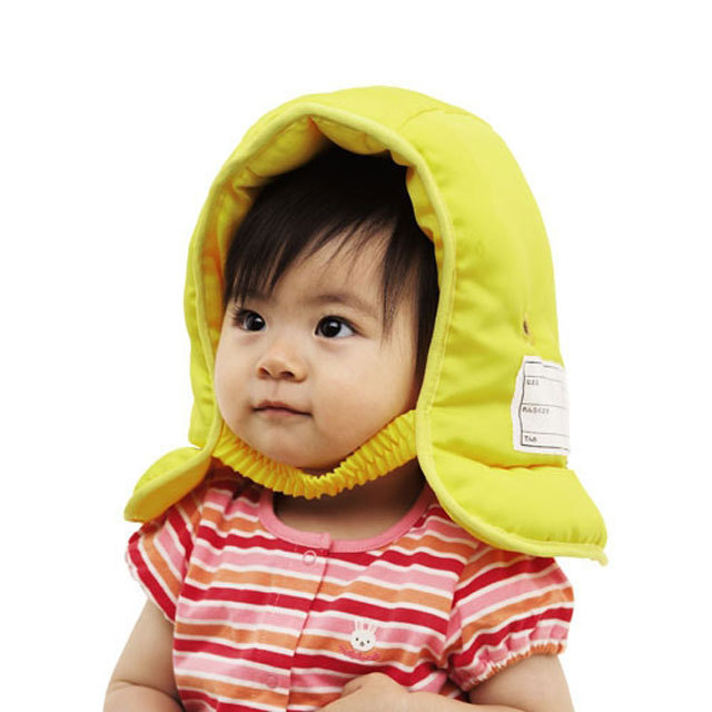 クツワ　乳幼児用防災ずきん　専用袋付き