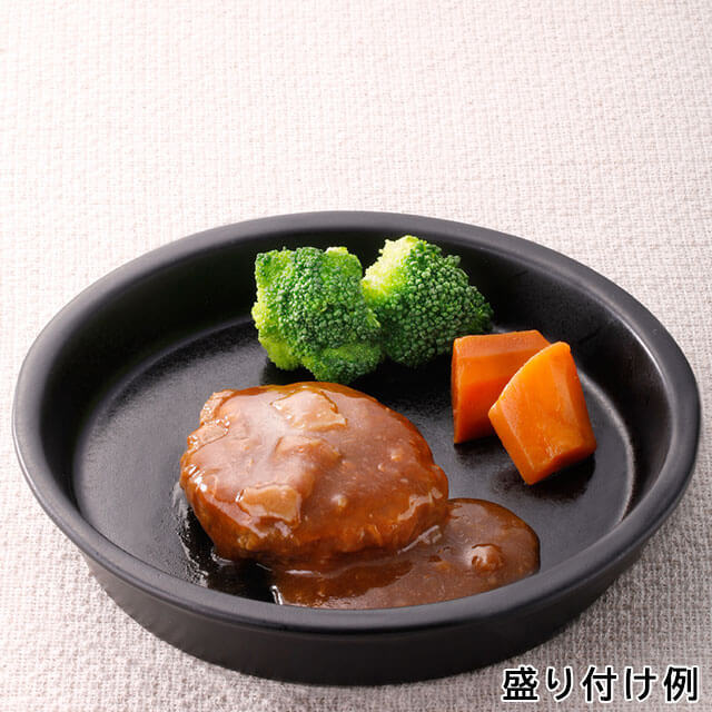 ロングライフフーズ 手作りデミソース煮込みハンバーグ 50食入り 6年長期保存食 そのままおいしい やわらかいハンバーグ