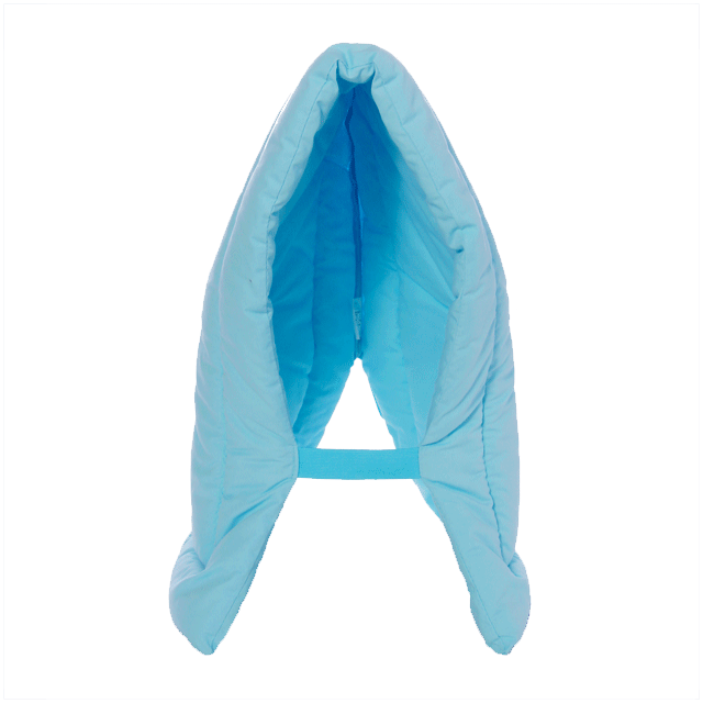 大明企画　防炎タイプずきん　ブルー