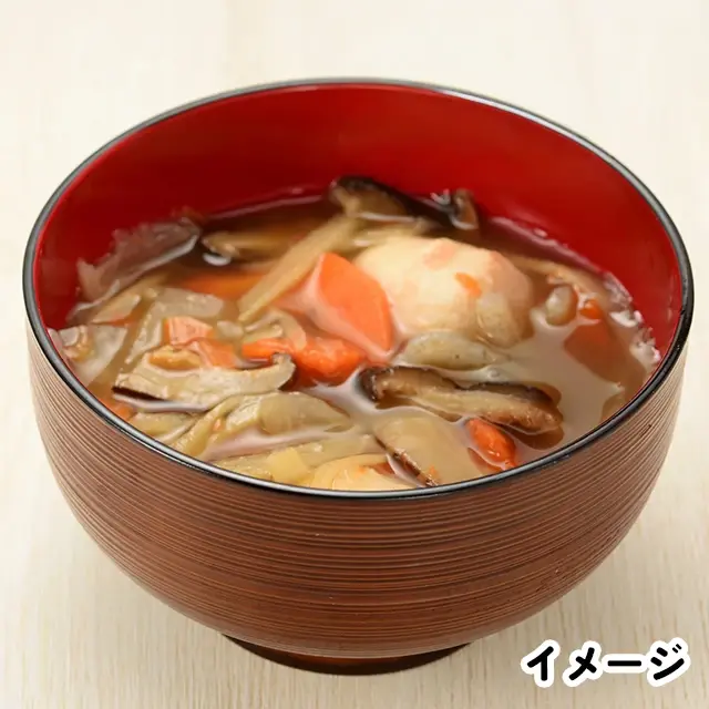 美味しい防災食　けんちん汁