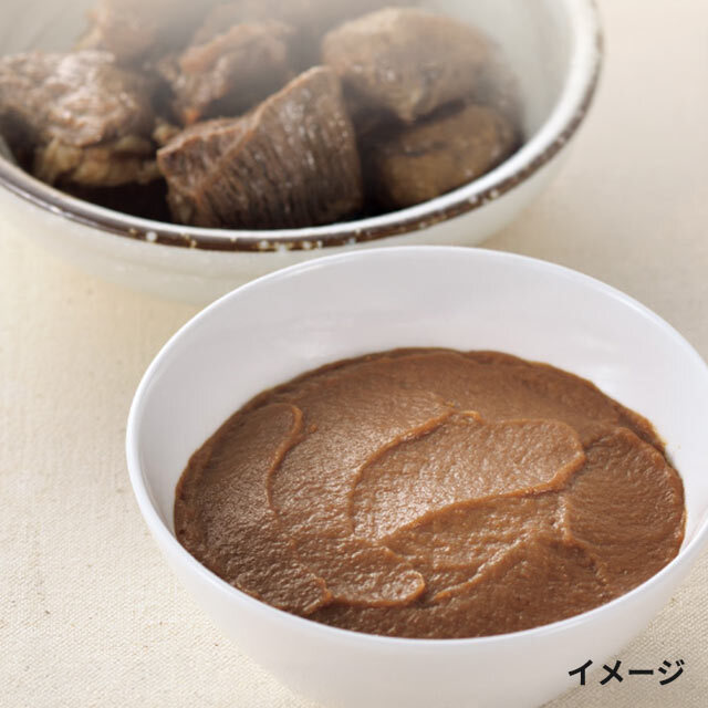 おいしくミキサー　牛肉の甘辛煮