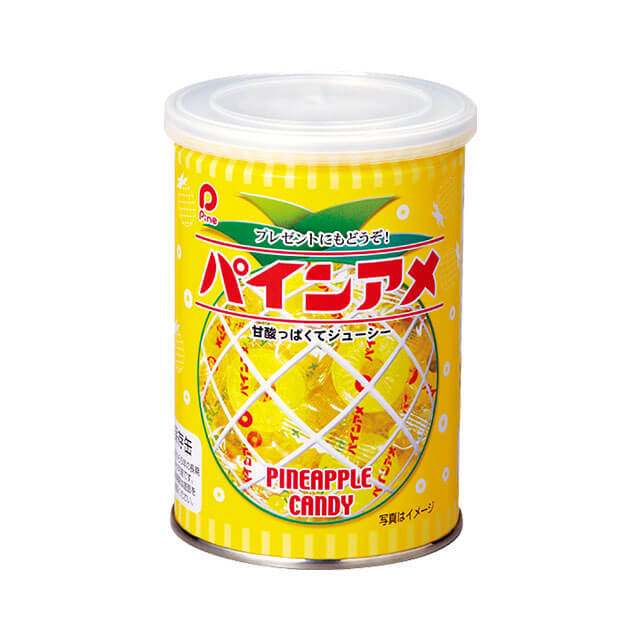 パインアメ缶