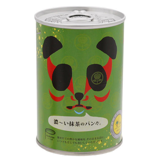 パンだ缶　濃～い抹茶パン　缶
