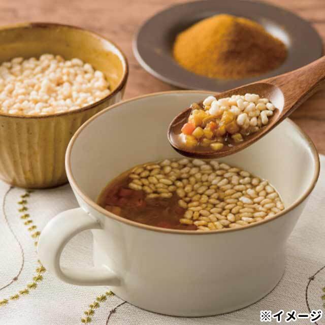 サクッとライス　野菜カレースープ