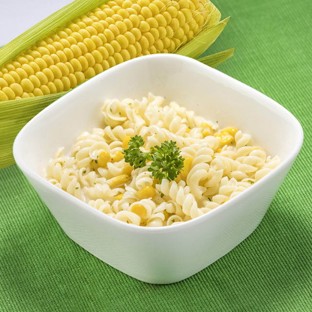 その場deパスタ　コーンクリームイメージ