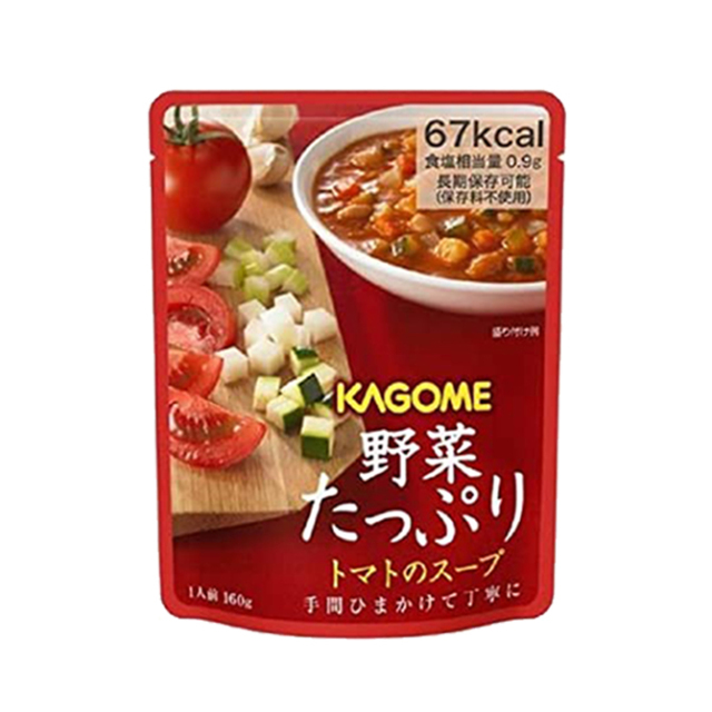 野菜たっぷりスープ　トマト