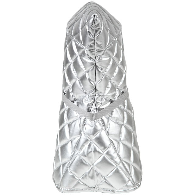 東京都葛飾福祉工場】シルバー防災頭巾 肩まで覆う大きめ頭巾 日本防炎