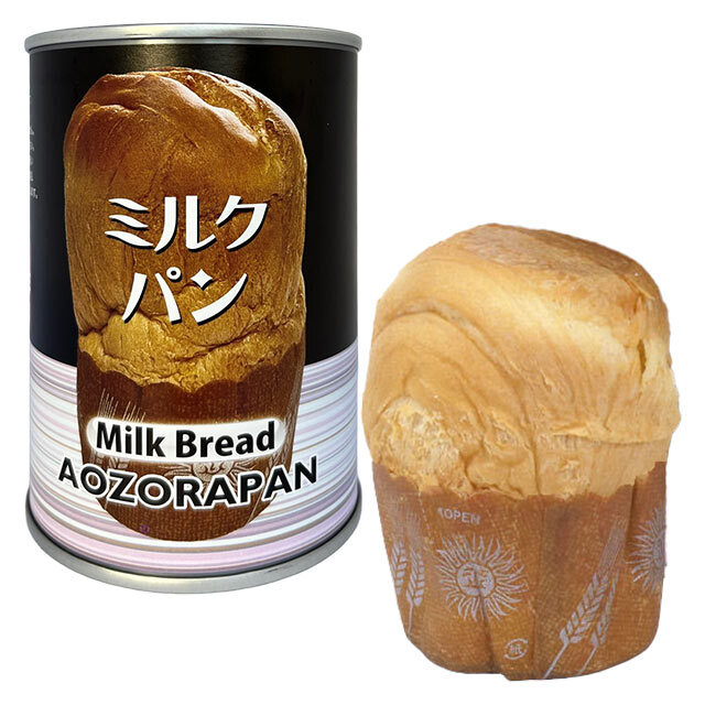 青空製パン　7年保存缶詰パン　ミルク