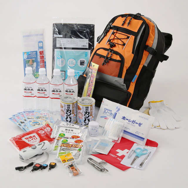 非常用持ち出し袋　３～４人用