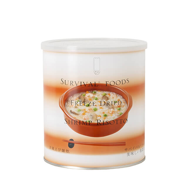 サバイバルフーズ 洋風えび雑炊 缶 小