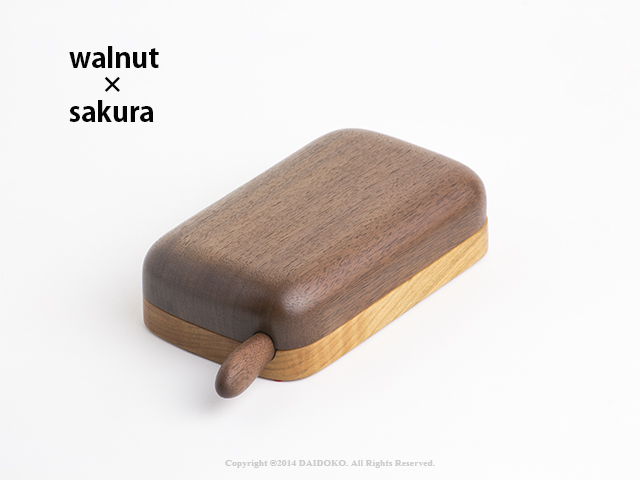 木工作家の冨田聡子の工房COCO（工房ココ）木製バターケース