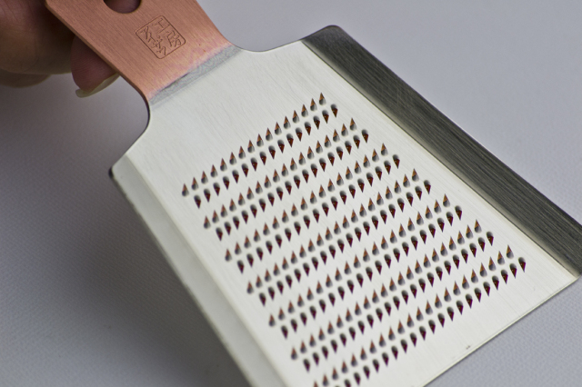 工房アイザワ】 純銅製ミニおろし金 （大）