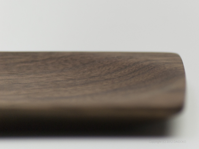 木製スクエアプレート Sサイズ （ブラックウォルナット） 木工作家