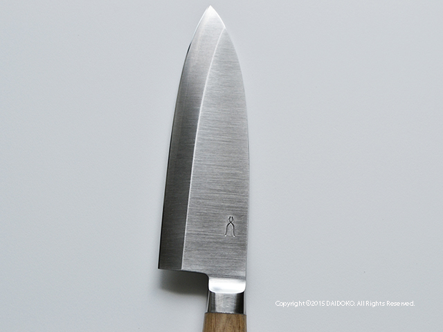 庖丁工房タダフサ 次の一本【出刃150mm】抗菌炭火木【柴田文江