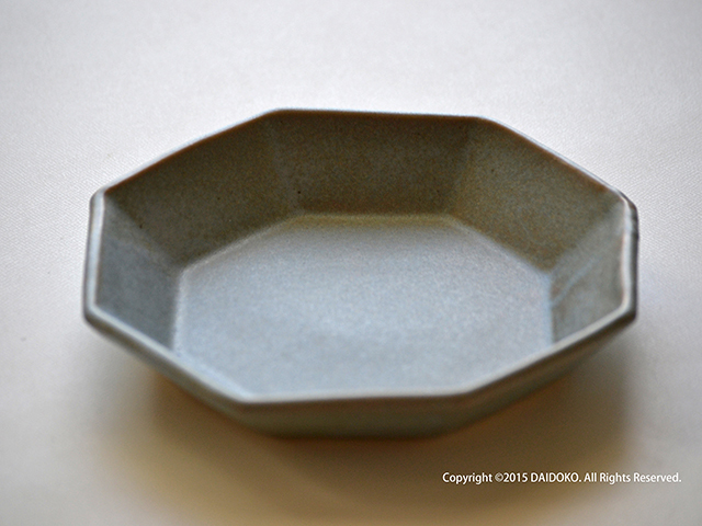 暮縞 八角皿 ゴブレット 暮縞 八角皿 ゴブレット